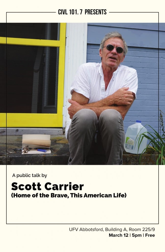 Scott Carrier Poster